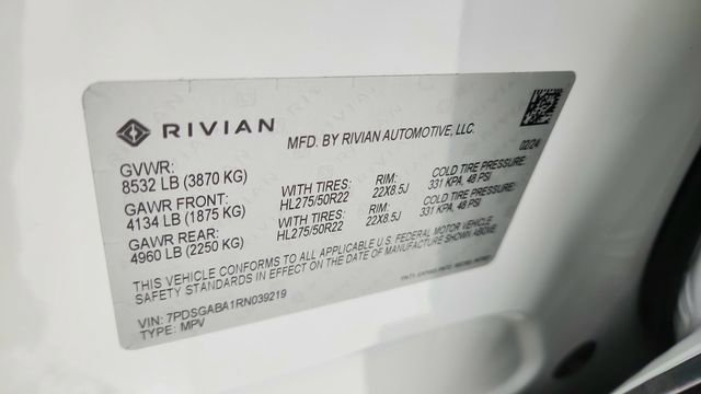 Used 2024 Rivian R1S Adventure AWD/4WD image 63