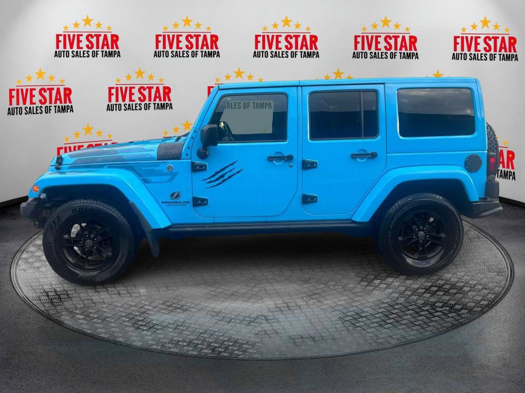 Used 2017 Jeep Wrangler Unlimited Sahara AWD/4WD image 4