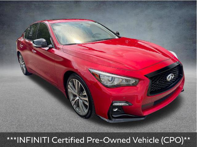 Certified 2023 INFINITI Q50 Sensory w/ All Weather Package AWD/4WD image 2