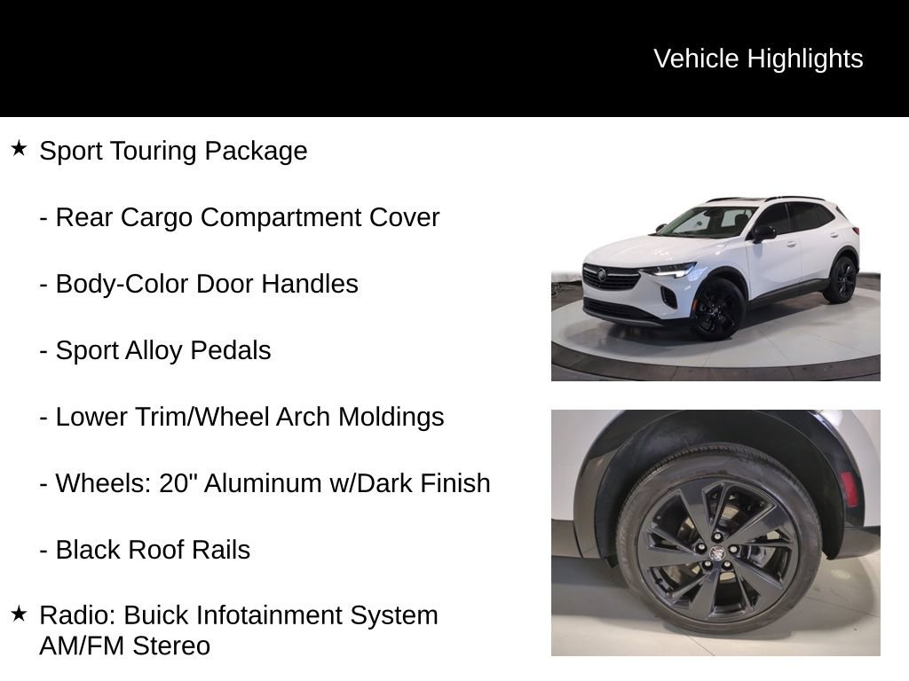 Used 2022 Buick Envision Essence w/ Sport Touring Package image 13