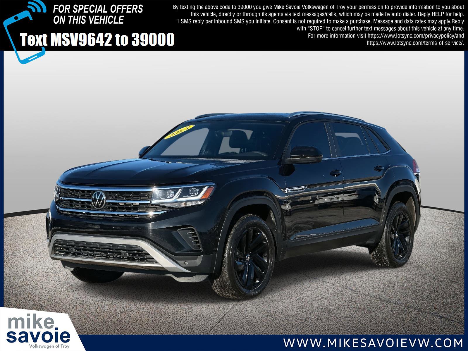 Used 2023 Volkswagen Atlas Cross Sport SE w/ Panoramic Sunroof Package