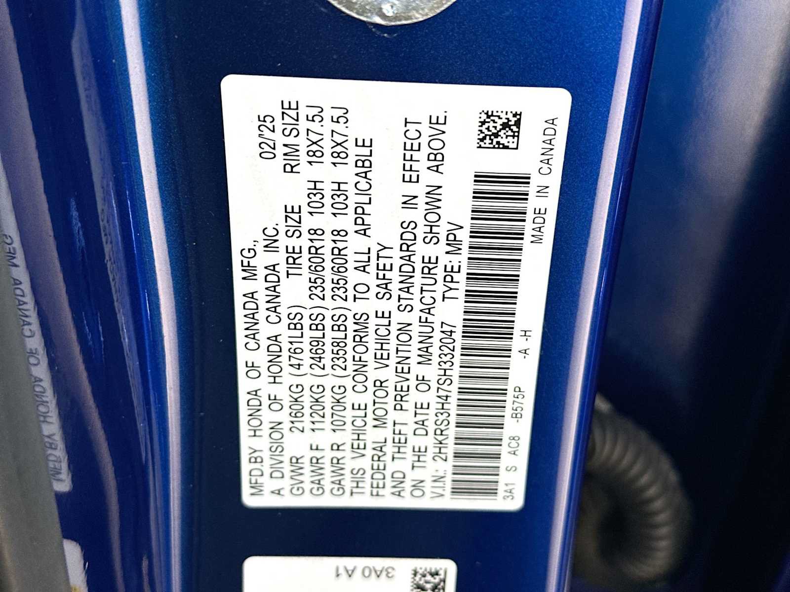Used 2025 Honda CR-V EX image 22