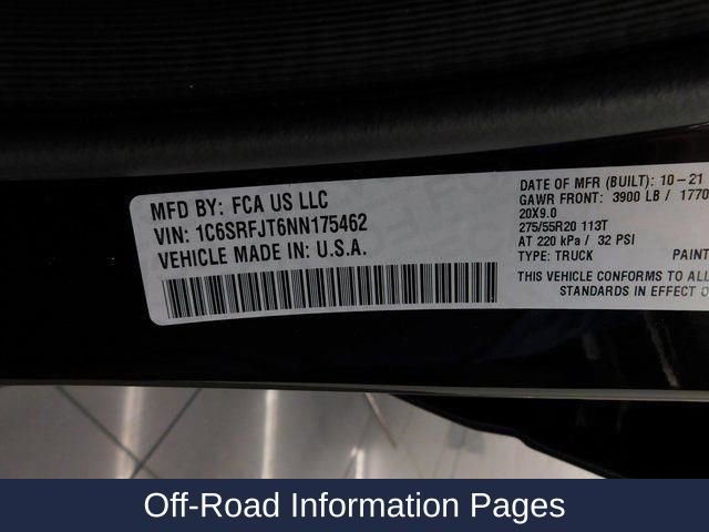 Used 2022 RAM 1500 Laramie w/ Off Road Group image 57