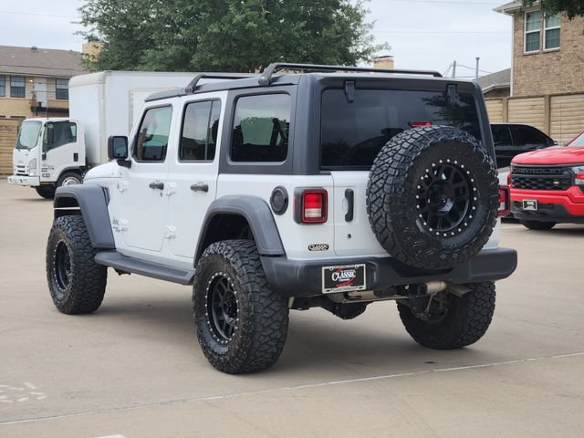 Used 2018 Jeep Wrangler Unlimited Sport S AWD/4WD image 3