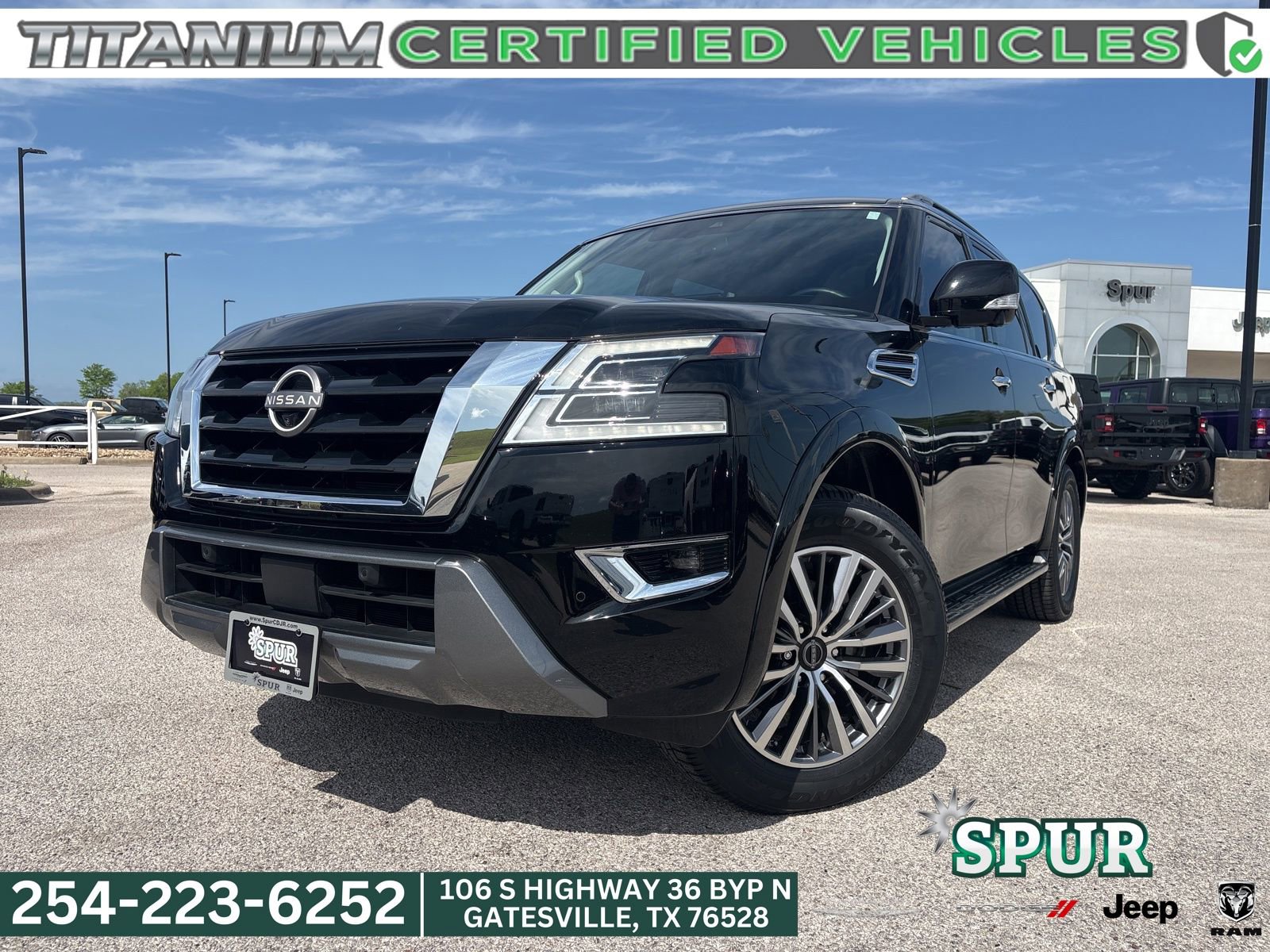 Used 2023 Nissan Armada SL w/ Cargo Package image 1