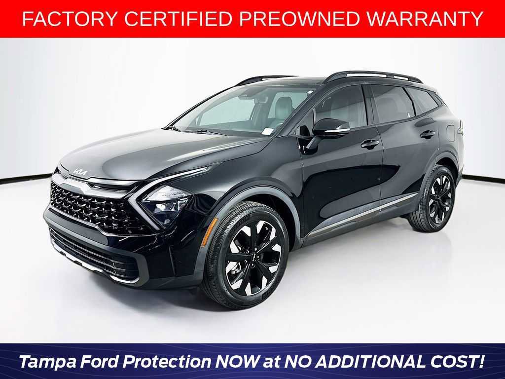 Used 2023 Kia Sportage X-Line w/ X-Line Premium Package AWD/4WD video 1