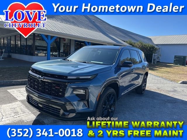 New 2026 Chevrolet Traverse RS w/ LPO, Floor Liner Package