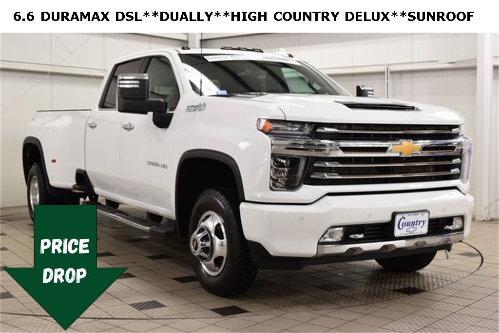Used 2022 Chevrolet Silverado 3500 High Country w/ Snow Plow Prep/Camper Package