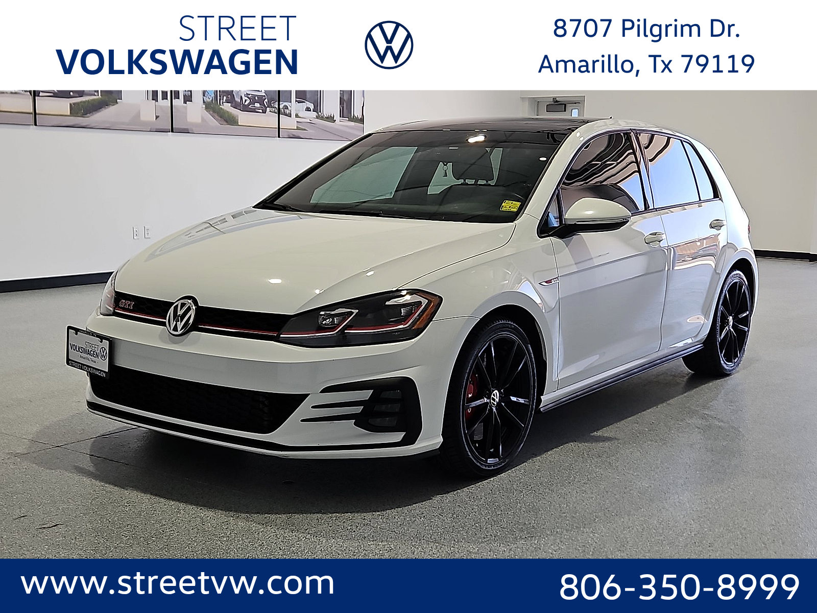 Used 2020 Volkswagen GTI SE FWD image 1