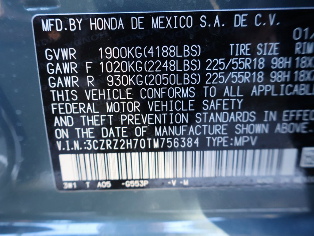 New 2026 Honda HR-V EX-L image 35