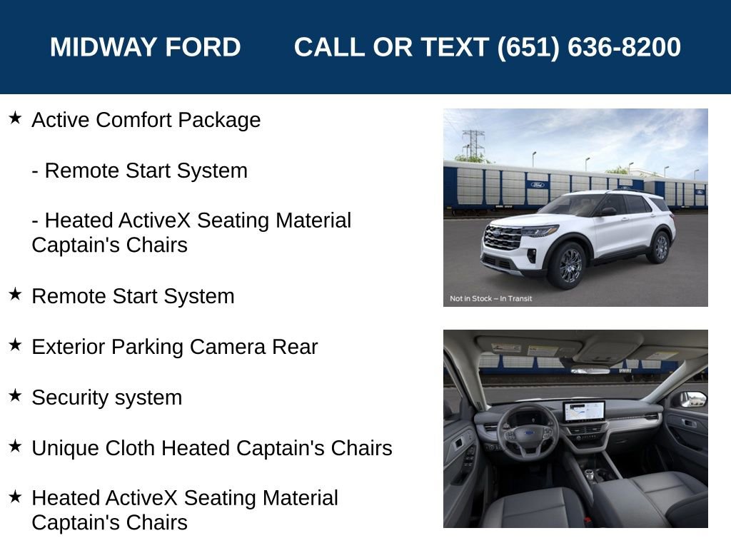 Used 2026 Ford Explorer Active w/ Active Comfort Package image 13