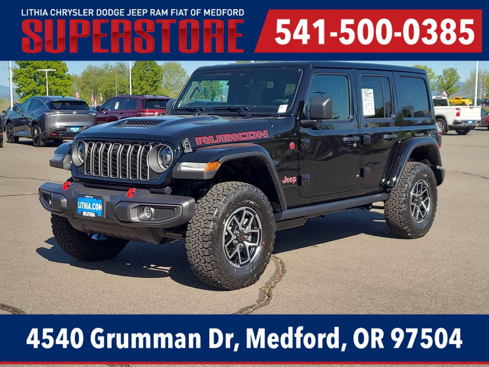 New 2026 Jeep Wrangler Unlimited Rubicon AWD/4WD image 1