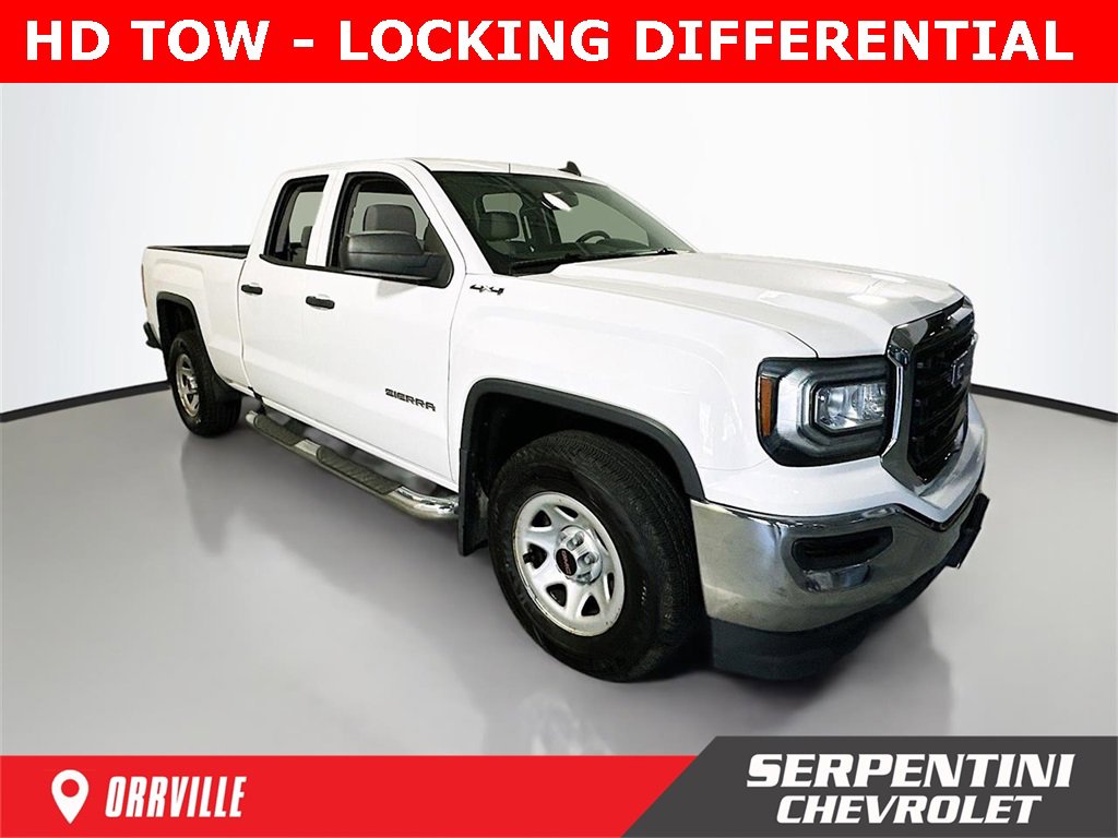 Used 2017 GMC Sierra 1500 4x4 Double Cab w/ Sierra Convenience Package