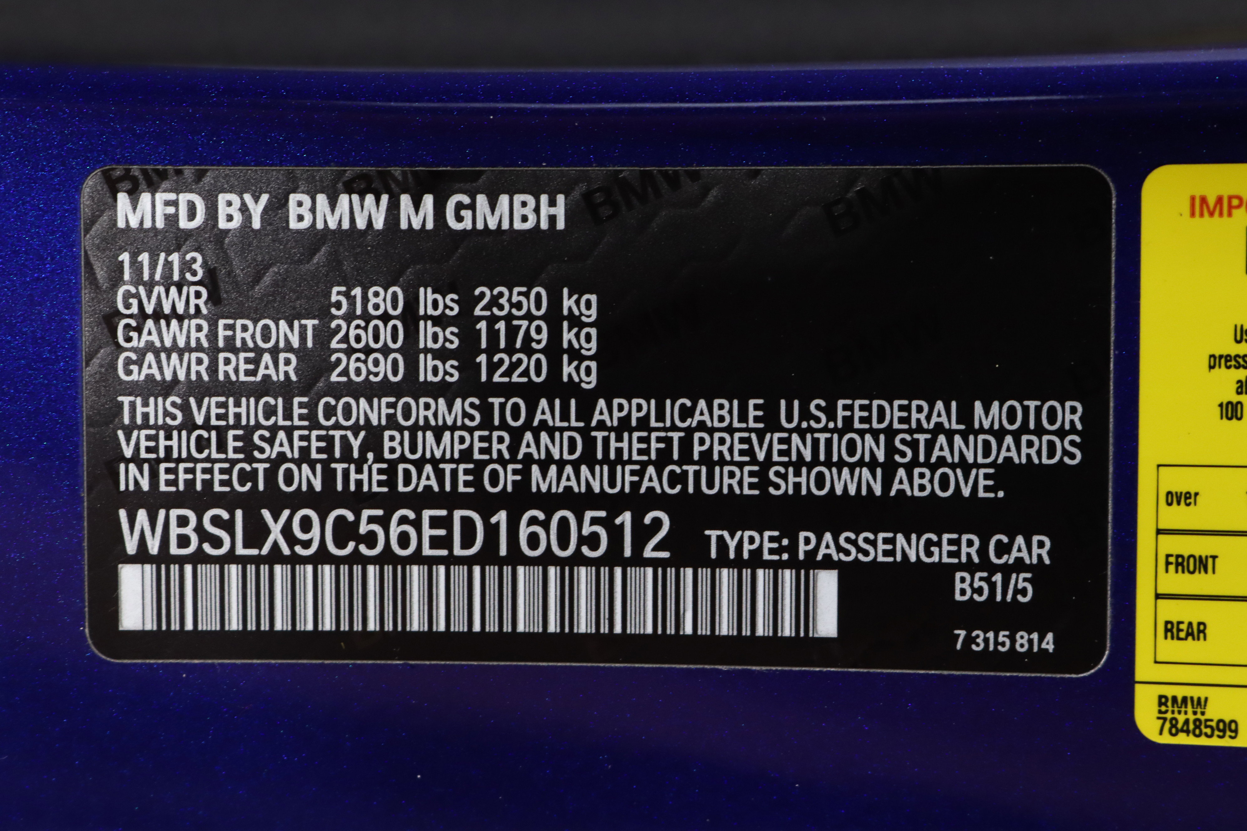 Used 2014 BMW M6 image 77