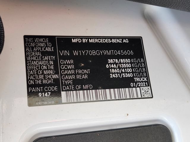 Used 2021 Mercedes-Benz Sprinter 1500 image 28