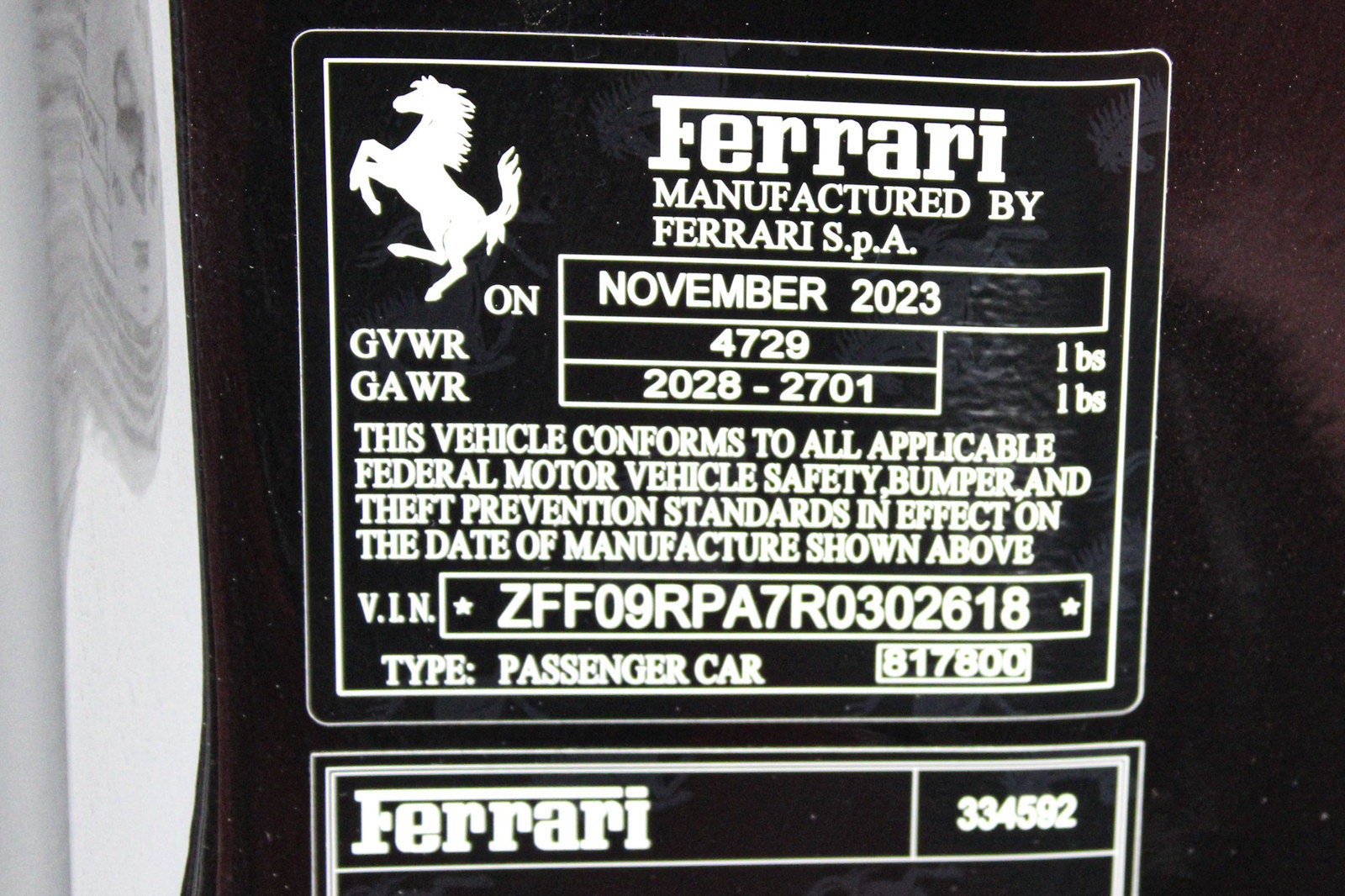 Certified 2024 Ferrari Roma Spider RWD image 59