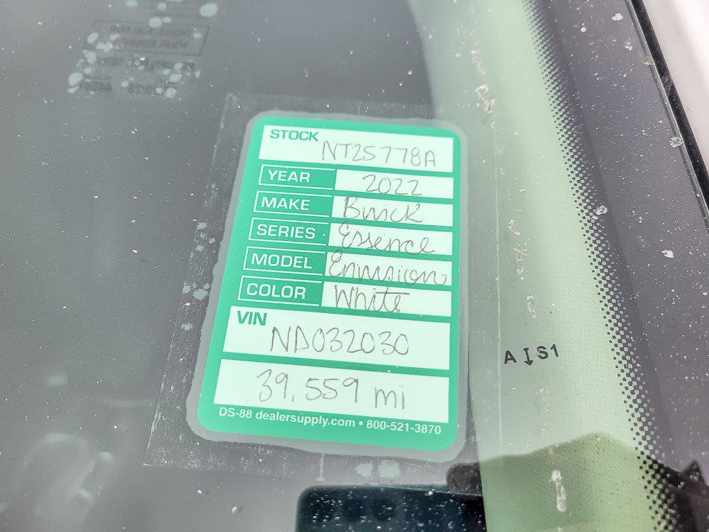 Certified 2022 Buick Envision Essence w/ Sport Touring Package image 31