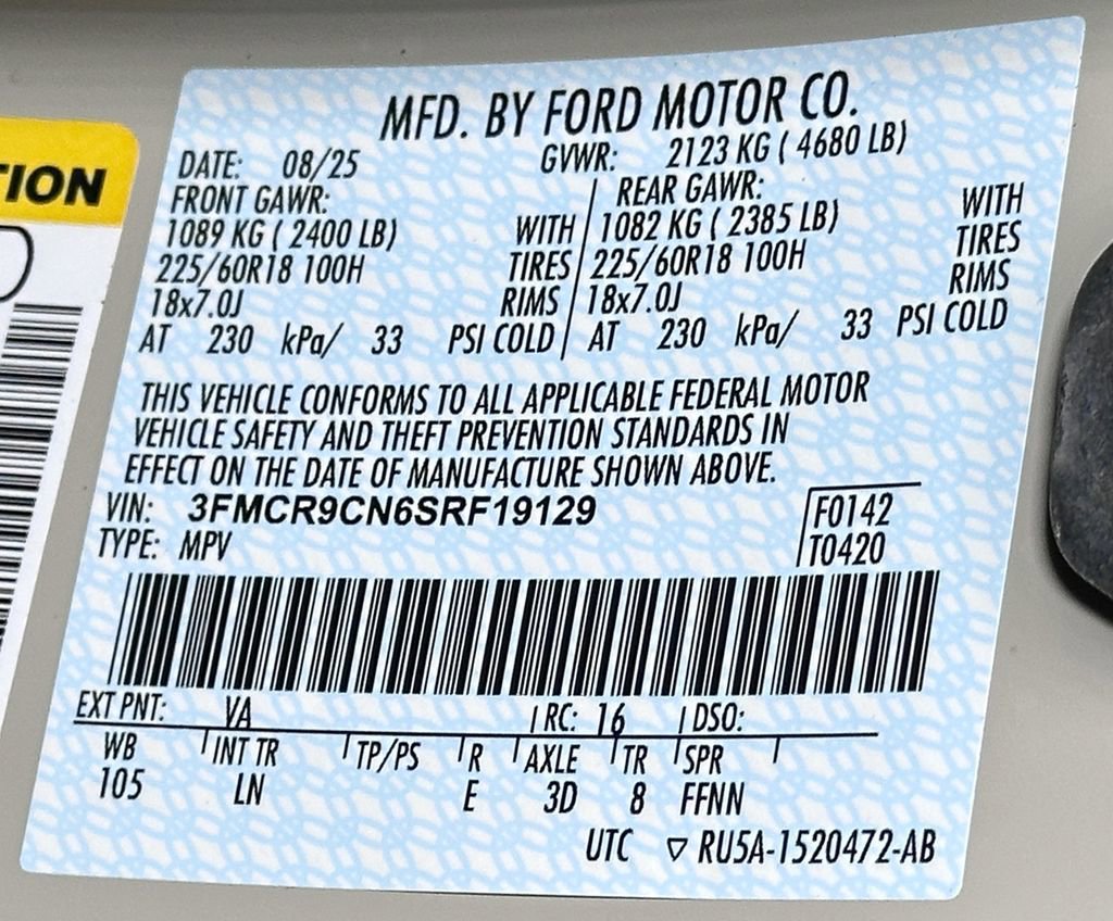 New 2025 Ford Bronco Sport Outer Banks image 43