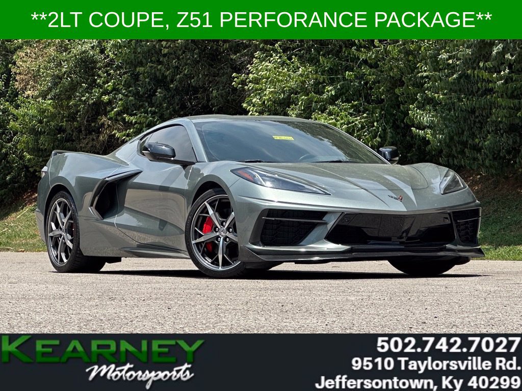 Used 2022 Chevrolet Corvette Stingray Preferred Cpe w/ Z51 Performance Package