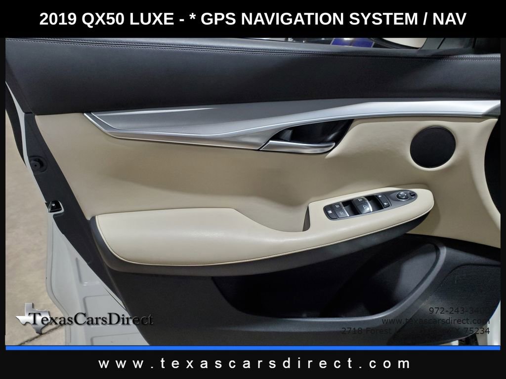 Used 2019 INFINITI QX50 Luxe w/ Navigation Package image 8
