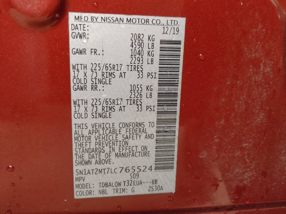 Used 2020 Nissan Rogue SV FWD image 33
