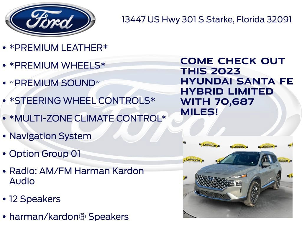 Used 2023 Hyundai Santa Fe Limited image 15