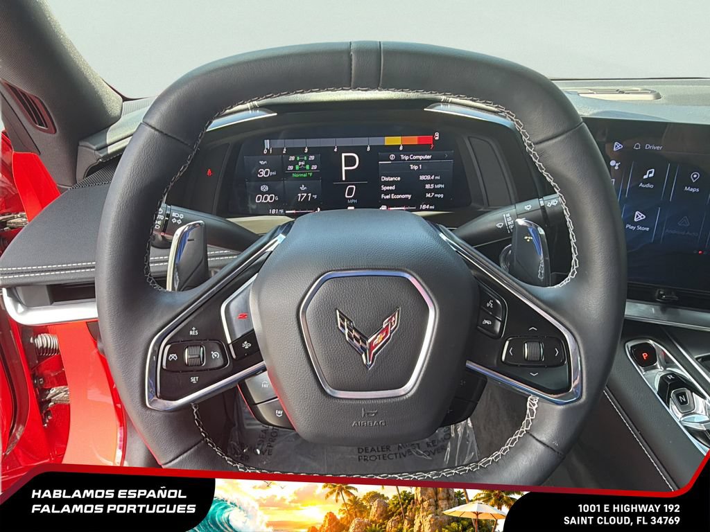 Certified 2024 Chevrolet Corvette Stingray Coupe w/ Z51 Performance Package RWD image 24