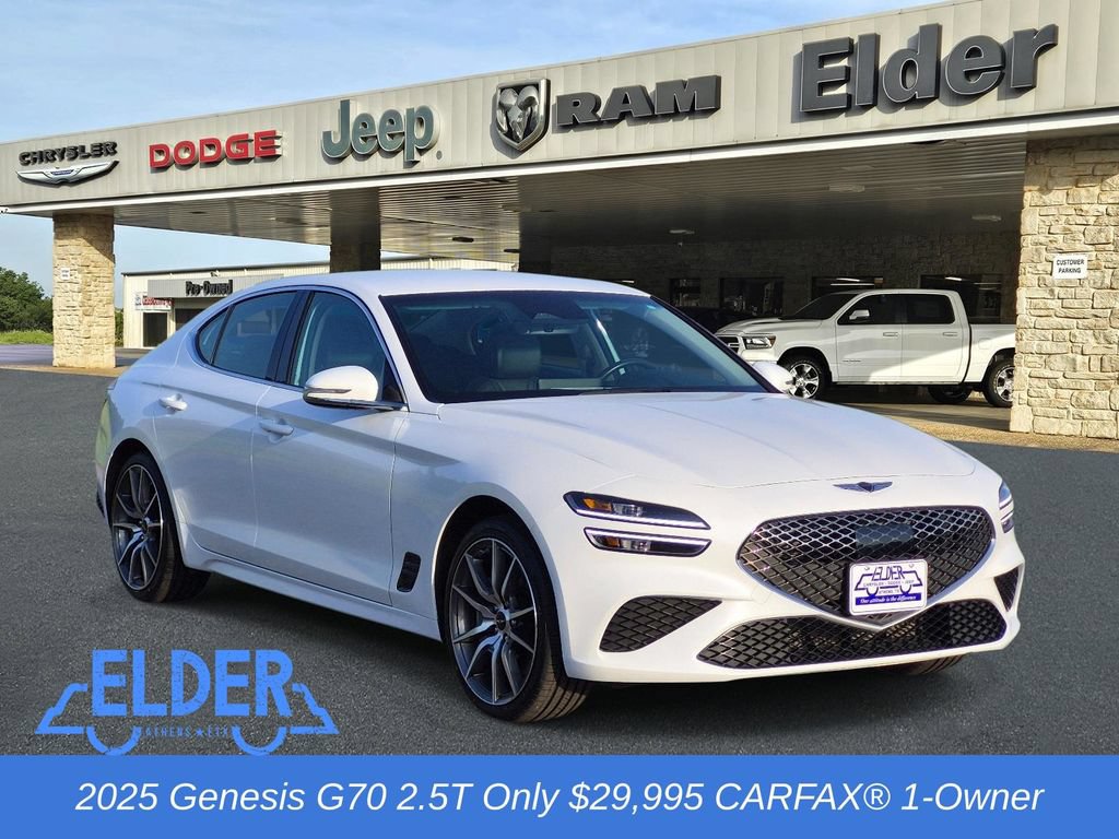 Used 2025 Genesis G70 2.5T AWD/4WD 360° Tour