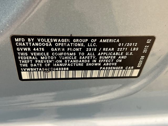 Used 2012 Volkswagen Passat 2.5 SE FWD image 27