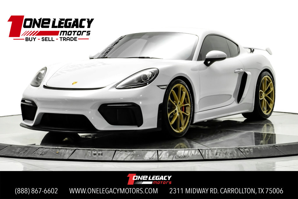 Used 2020 Porsche 718 Cayman GT4 RWD image 1