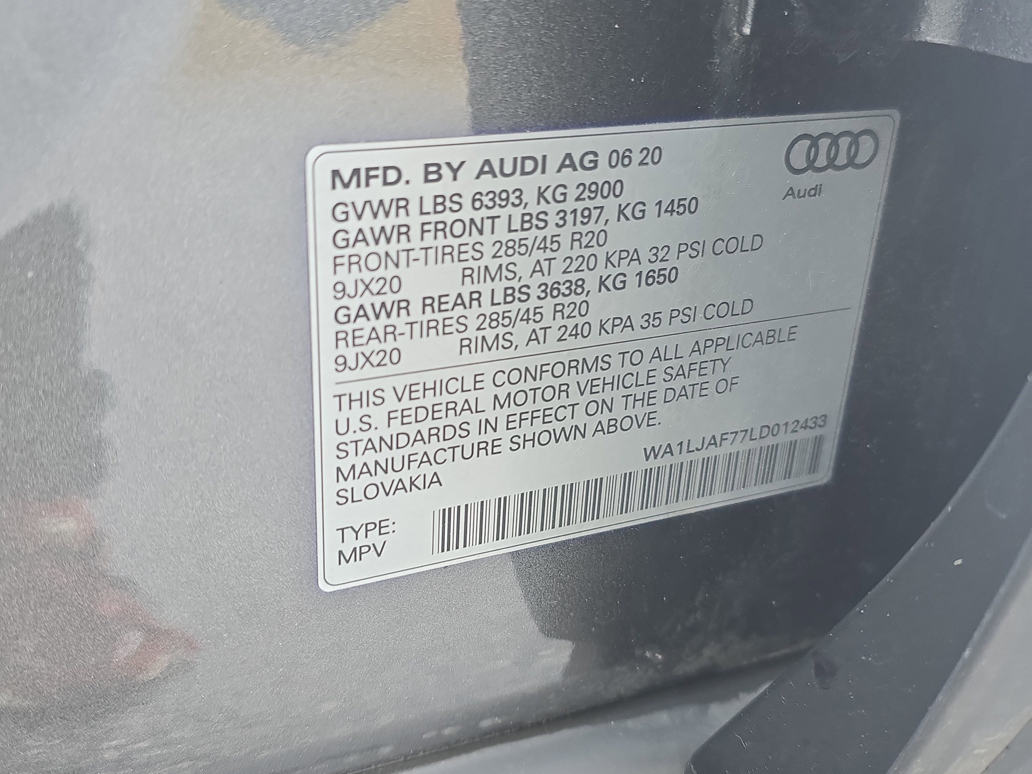 Used 2020 Audi Q7 2.0T Premium Plus w/ Premium Plus Package image 34