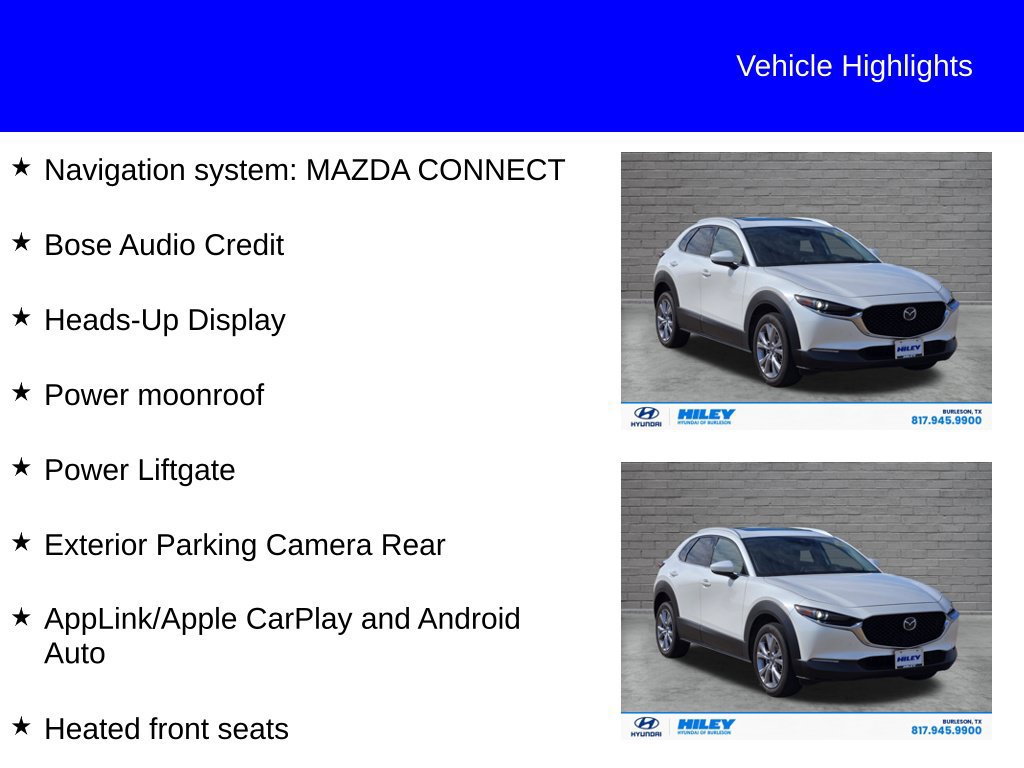 Used 2023 MAZDA CX-30 AWD 2.5 S w/ Premium Package image 11