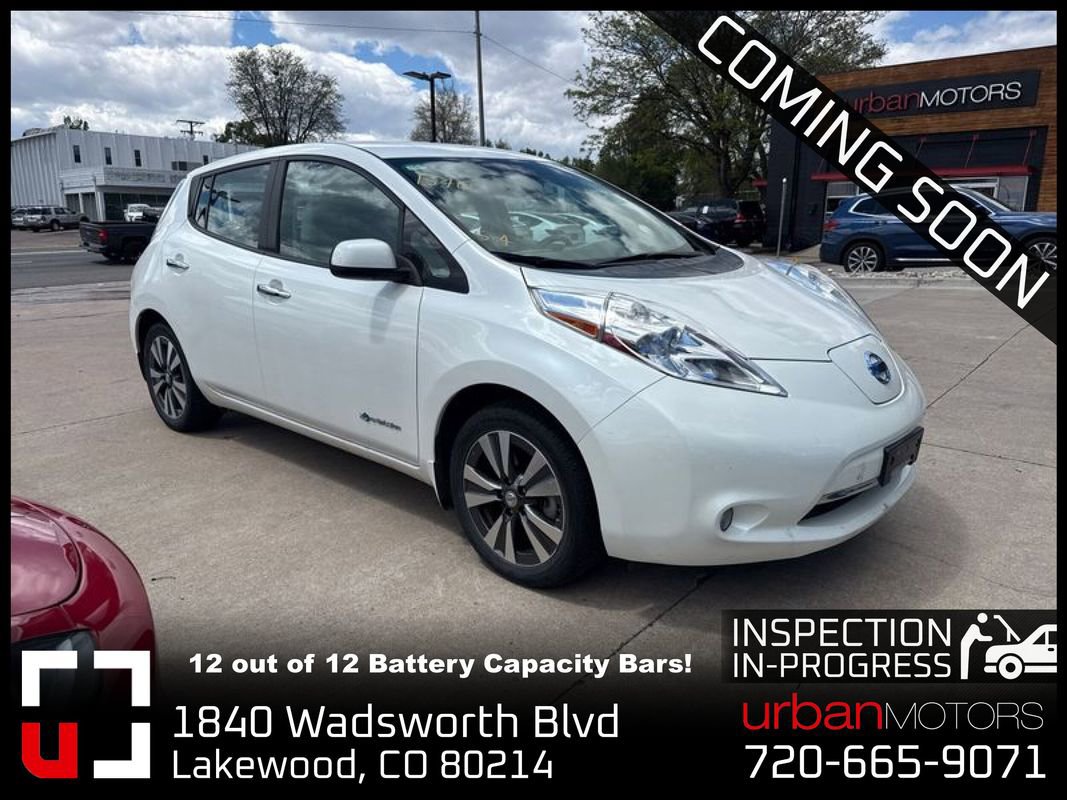 Used 2015 Nissan Leaf SV w/ LED & Quick Charge Package FWD image 1