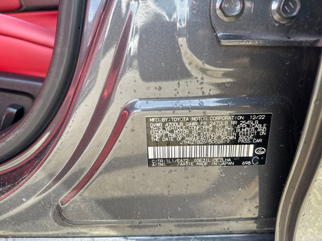 Used 2023 Lexus IS 350 F Sport w/ Handling Package image 32