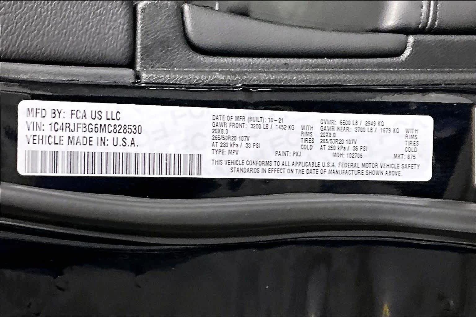Used 2021 Jeep Grand Cherokee Limited X AWD/4WD image 35