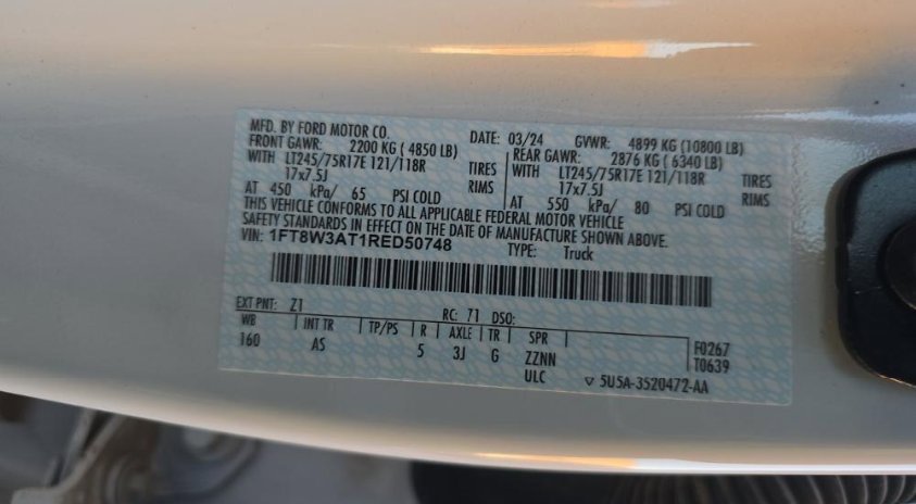 Used 2024 Ford F350 XL w/ 360-Degree Camera Package image 15