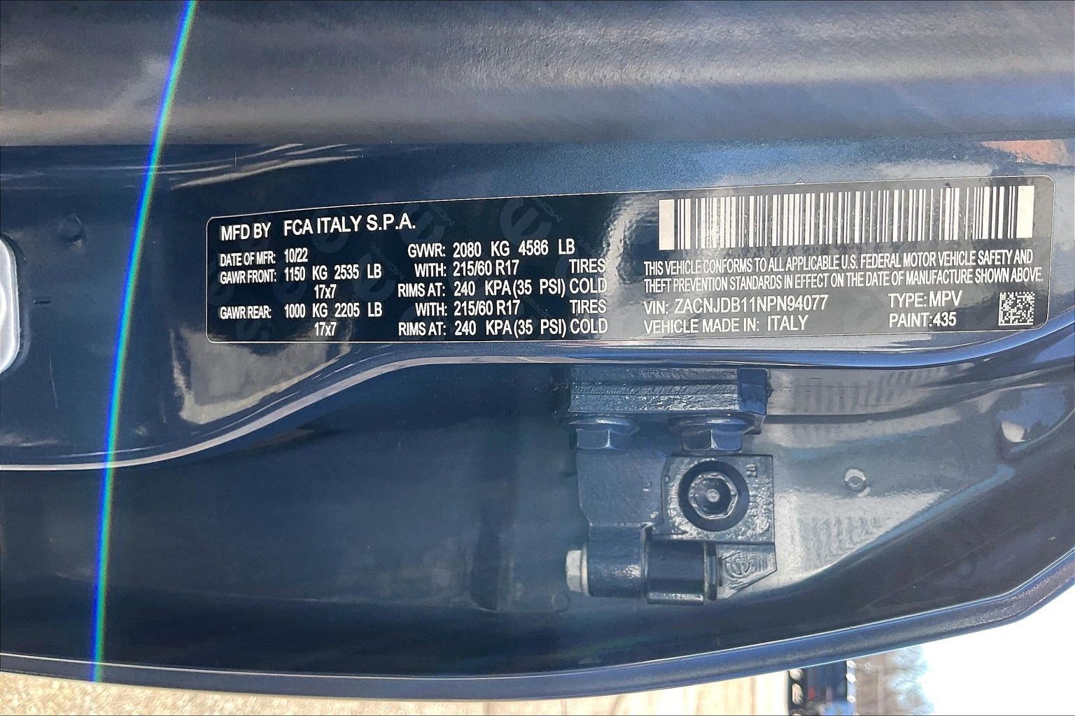 Certified 2022 Jeep Renegade Latitude w/ Convenience Group image 28