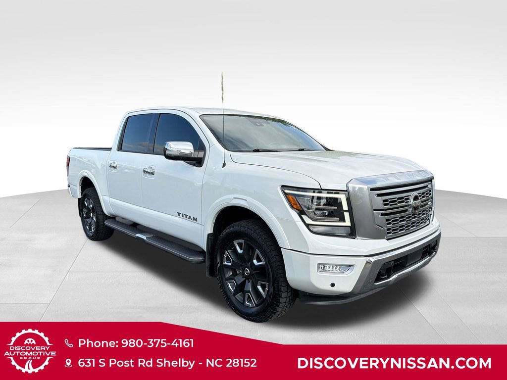 Certified 2021 Nissan Titan Platinum Reserve w/ Off Road Protection Package AWD/4WD image 4