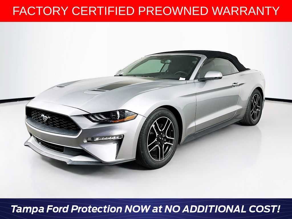 Used 2020 Ford Mustang Premium RWD video 1