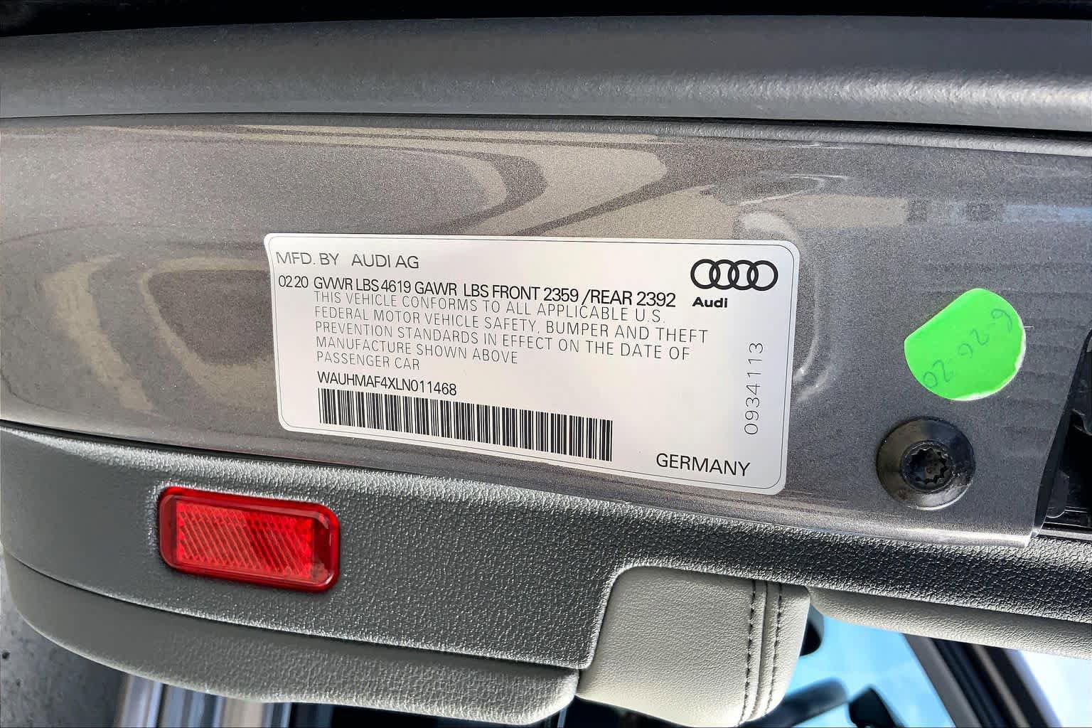 Used 2020 Audi A4 2.0T Premium Plus w/ Premium Plus Package FWD image 36