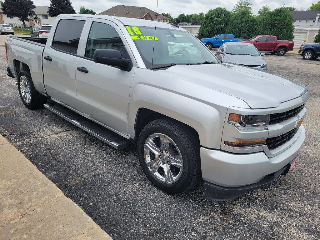 Used 2018 Chevrolet Silverado 1500 Custom w/ Custom Value Package