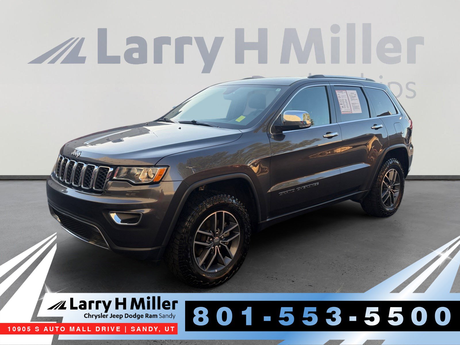Used 2017 Jeep Grand Cherokee Limited w/ Trailer Tow Group IV AWD/4WD image 1