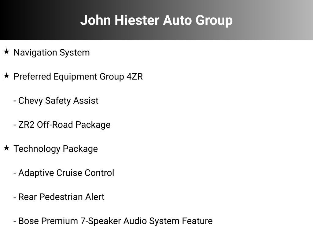 Certified 2025 Chevrolet Colorado ZR2 w/ Technology Package AWD/4WD image 20