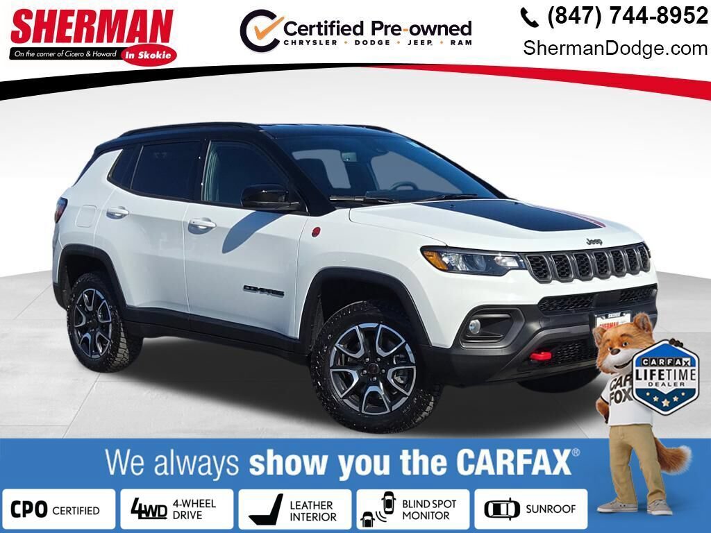 Certified 2025 Jeep Compass Trailhawk