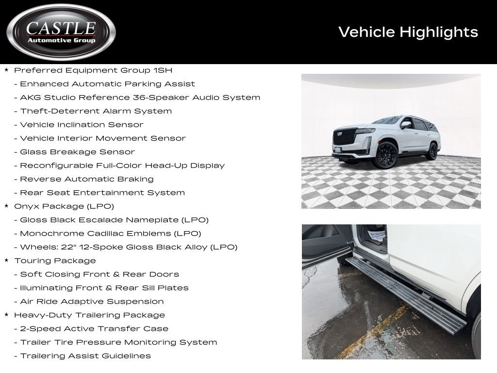 Certified 2024 Cadillac Escalade Sport Platinum w/ LPO, ONYX Package image 8