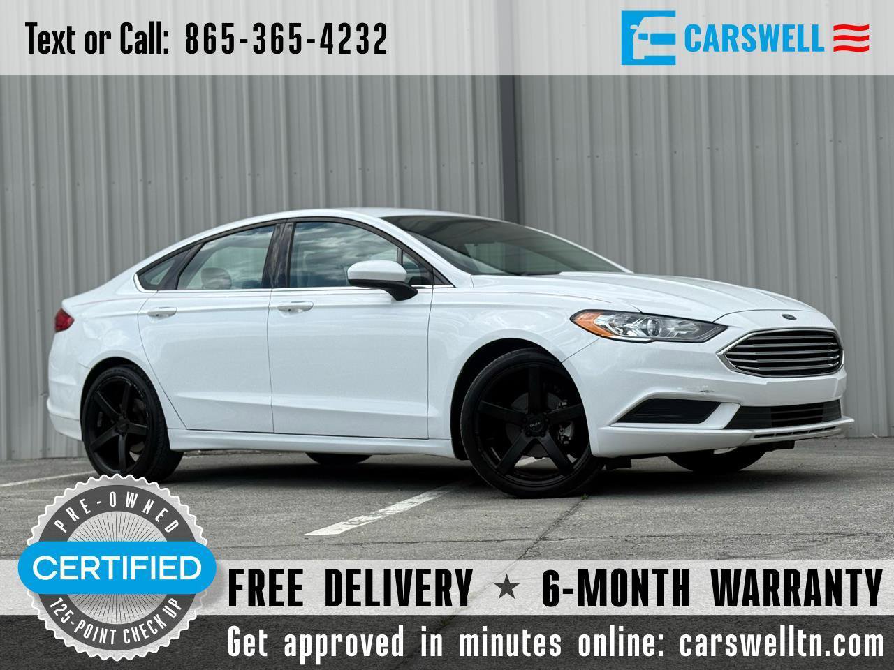 Used 2017 Ford Fusion SE w/ Fusion SE Technology Package FWD image 1