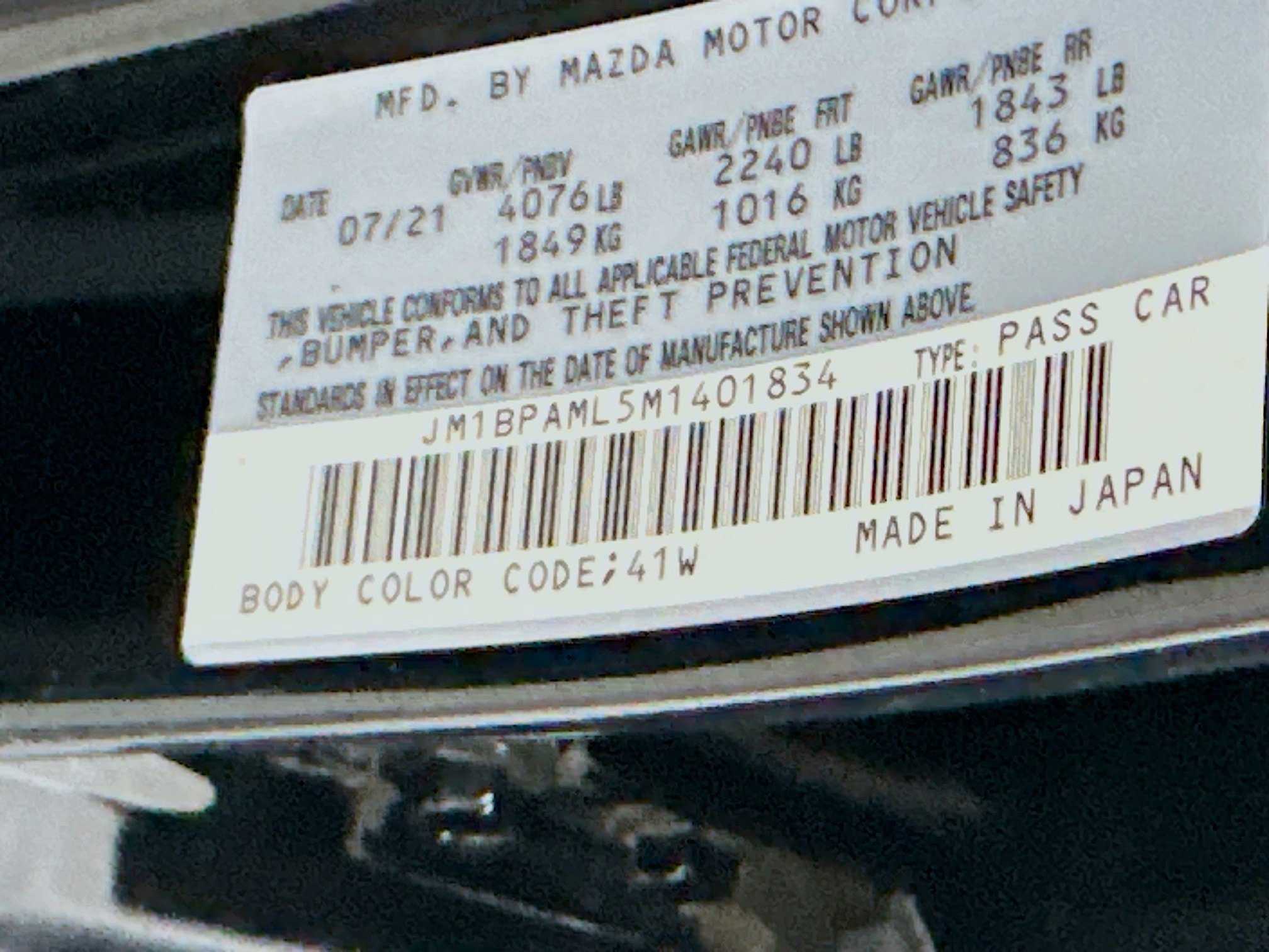 Used 2021 MAZDA MAZDA3 s FWD image 12