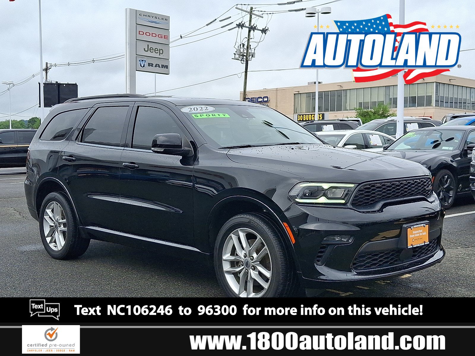 Used 2022 Dodge Durango GT