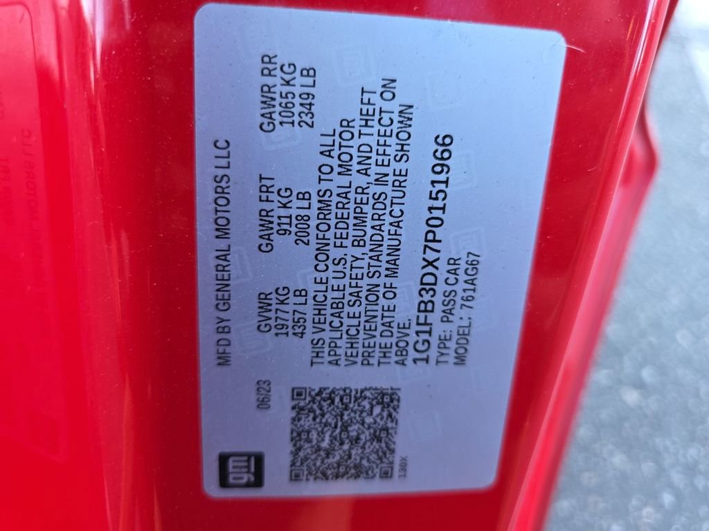 Used 2023 Chevrolet Camaro LT w/ RS Package image 35