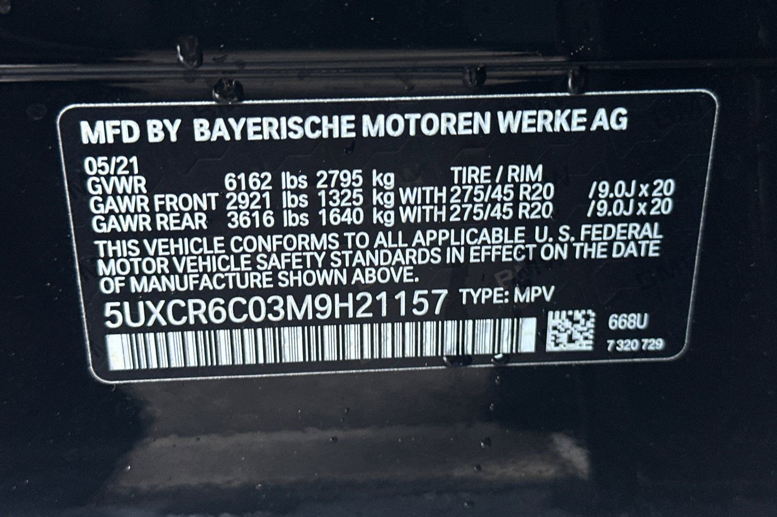 Used 2021 BMW X5 xDrive40i w/ Convenience Package image 32